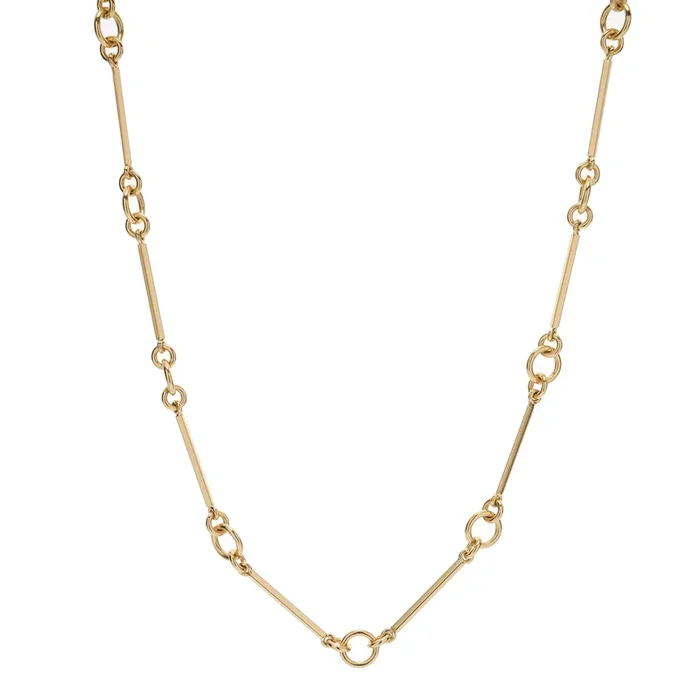 Tura Sugden 18k Yellow Gold Handmade Romea Chain