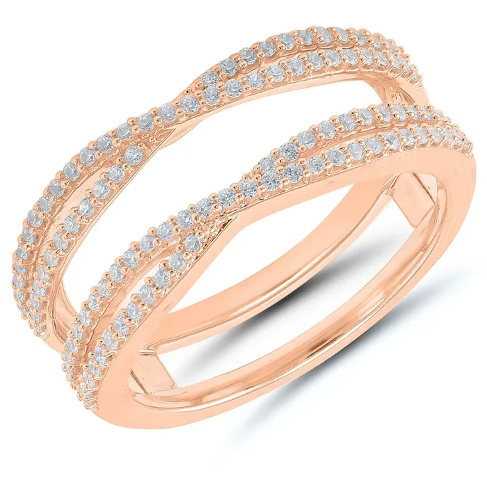 Twilight Weave Diamond Ring Guard