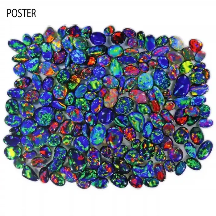 TWO OPAL POSTERS – BLACK OPALS-QUALITY GLOSSY PAPER