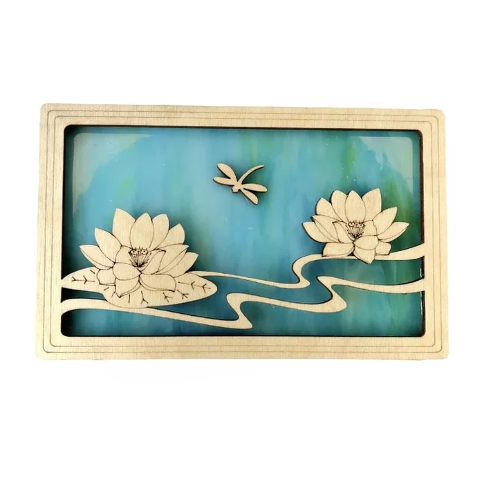 Water Lily Sunscreen in Ocean Swirl