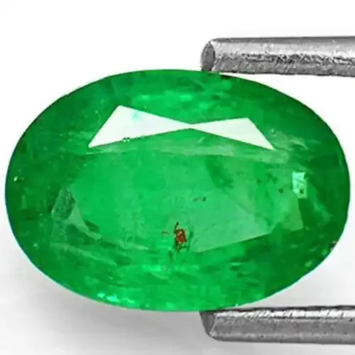 Zambia Emerald, 1.50 Carats, Intense Green Oval