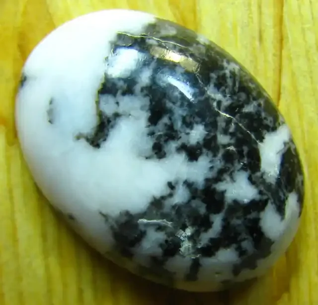 ZEBRA JASPER CABOCHON CUT STONE 28.30 CTS